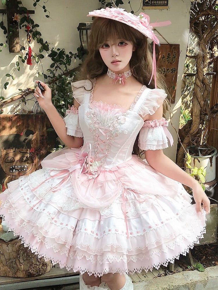 [Pre-order Deadline: April 5] Floral Embroidery Lolita Princess Series Accessories