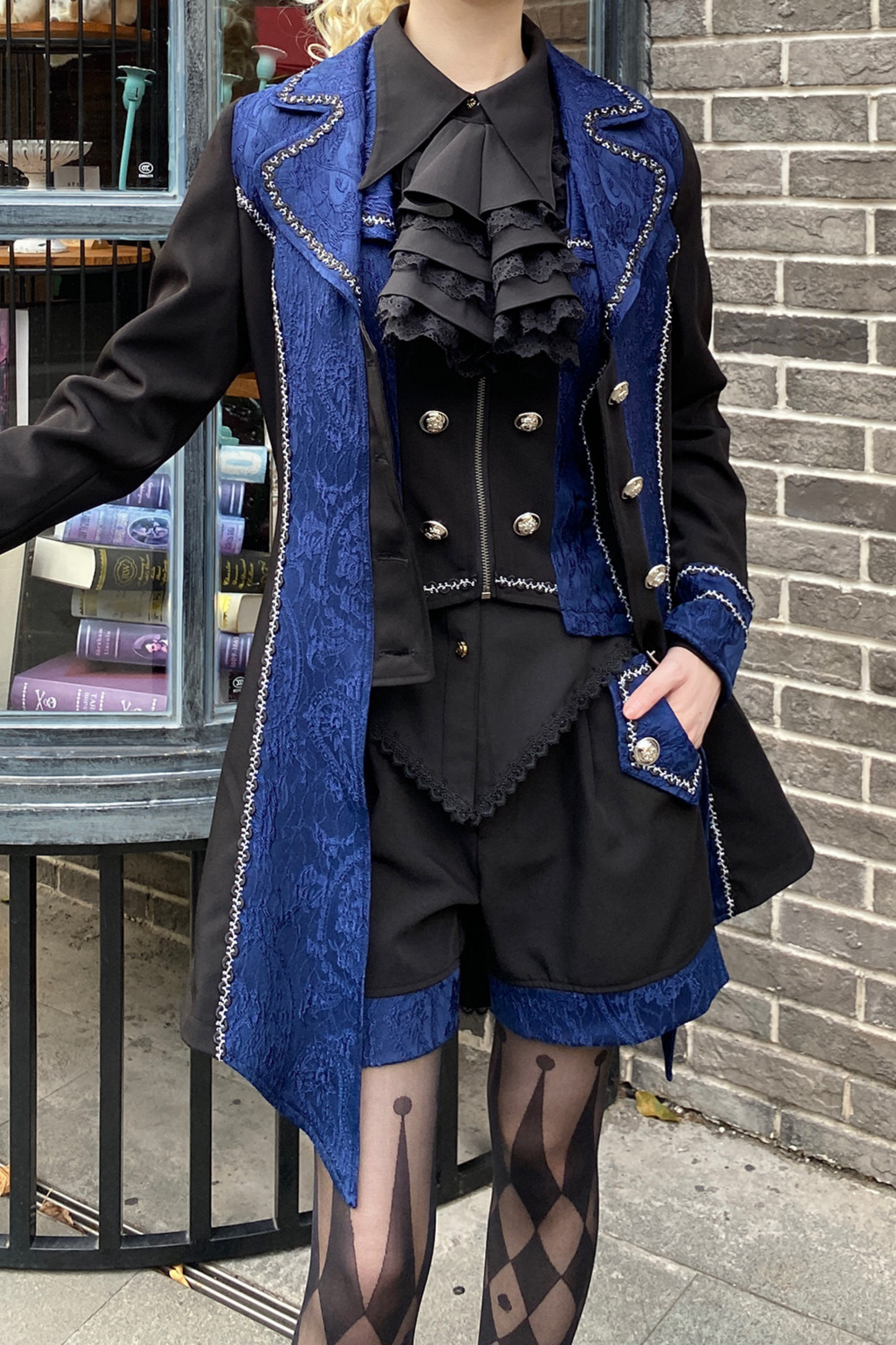 Dark Prince Lolita Jacket + Shirt + Pants + Vest