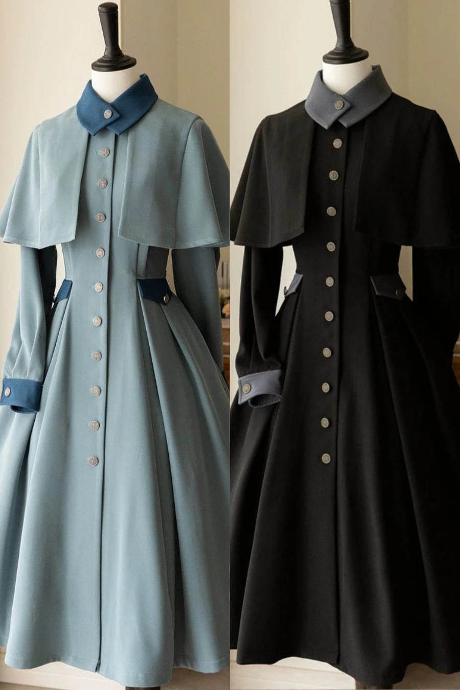 Elegant Retro Classic Dress Coat