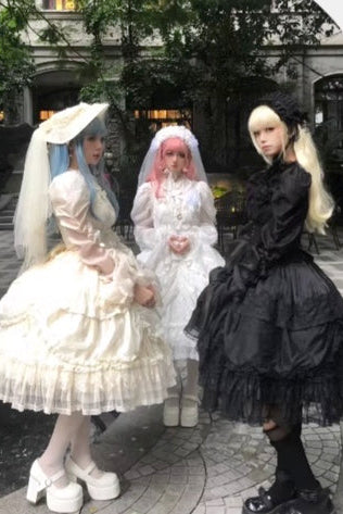 Floral Lolita Wedding Dress