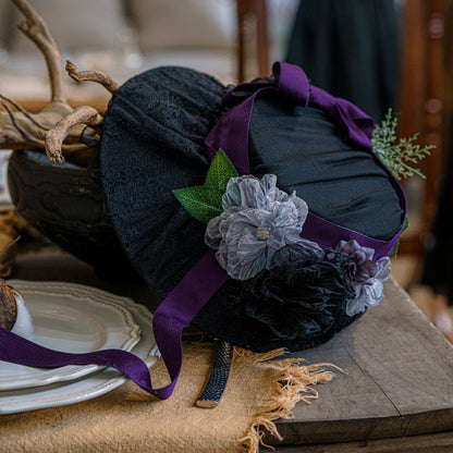 Classical Lace Dress + Headdress + Flower Hat