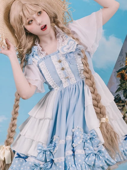 Ice Blue Sweet Summer Lolita Dress