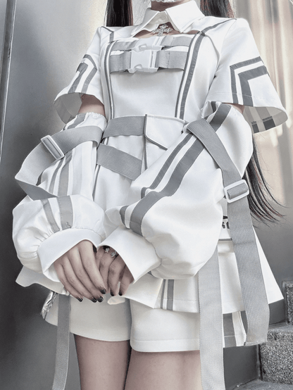 Cyber Punk Reflective Suit