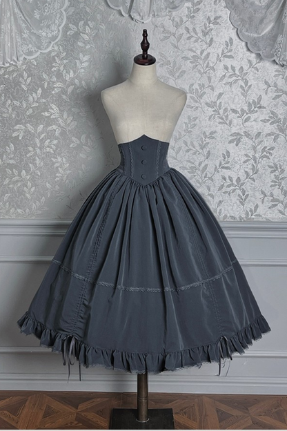 [Deadline for reservations: November 23] Victoria Duke Elegant Classic Pull-Up Skirt + Tiered Ribbon Skirt