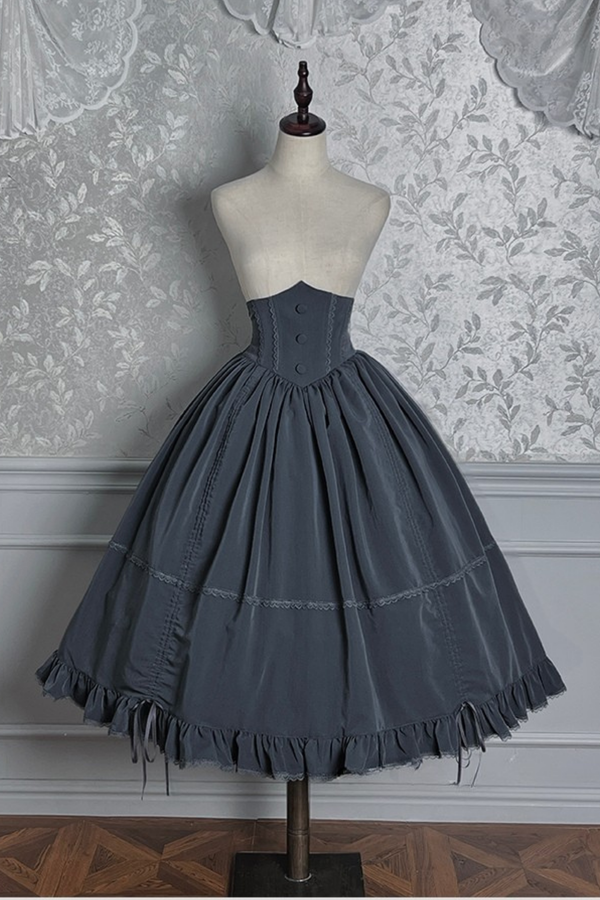 [Deadline for reservations: November 23] Victoria Duke Elegant Classic Pull-Up Skirt + Tiered Ribbon Skirt