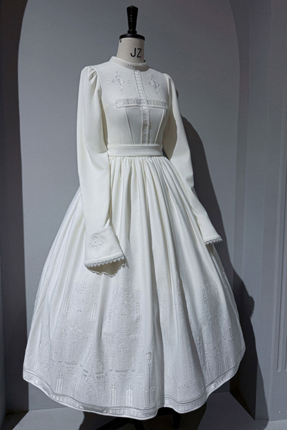 【4月19日预售截止】哥特蕾丝连衣裙+胸衣+裙子+上衣+发带+帽子+胸针