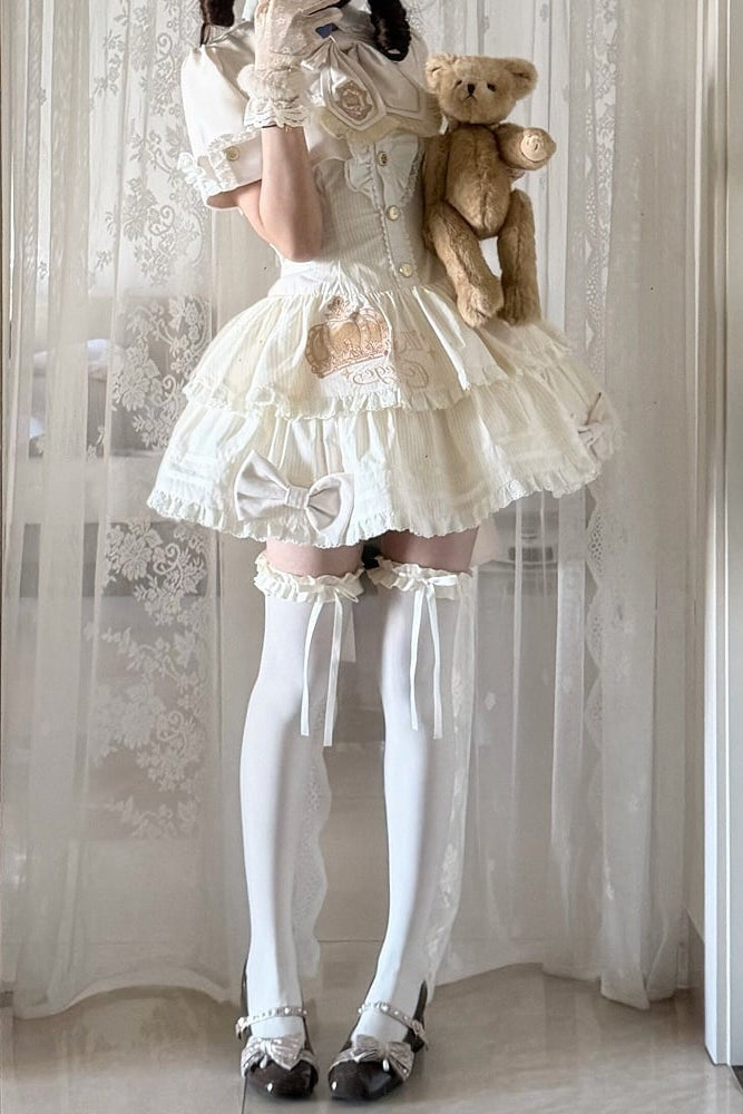 [Pre-order Deadline: March 31] Magical Academy Elegant Crown Embroidery Dress Type A/B