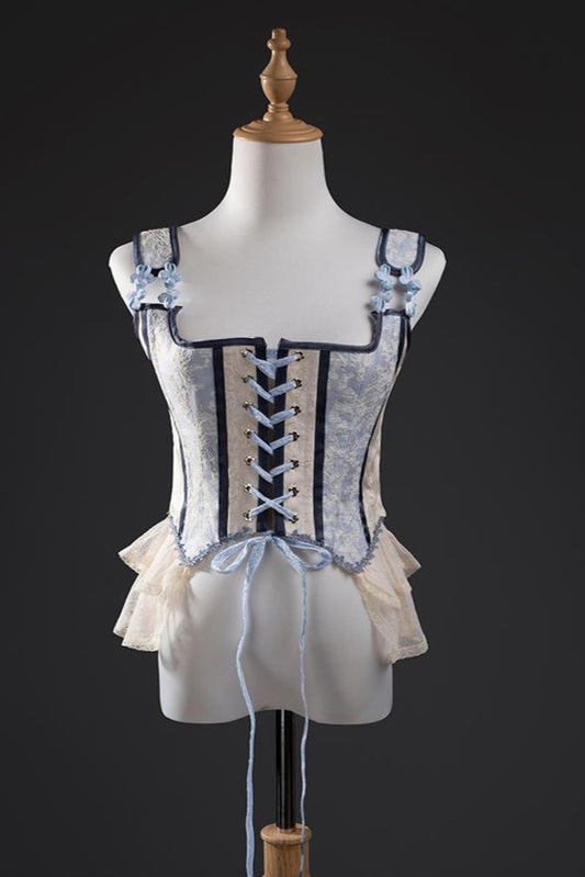 [Deadline for reservations: February 26] Frozen Aqua Strap Dress Bustier