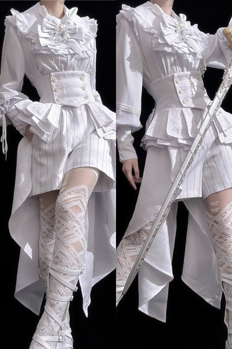 ホワイトムーンラビットプリンスセット