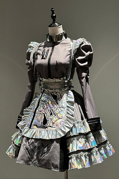 [Deadline for reservation: February 23rd] Mechanical Cyberpunk Future Technology Maid Dress