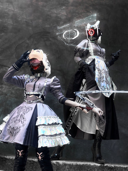 [Deadline for reservation: February 23rd] Mechanical Cyberpunk Future Technology Maid Dress