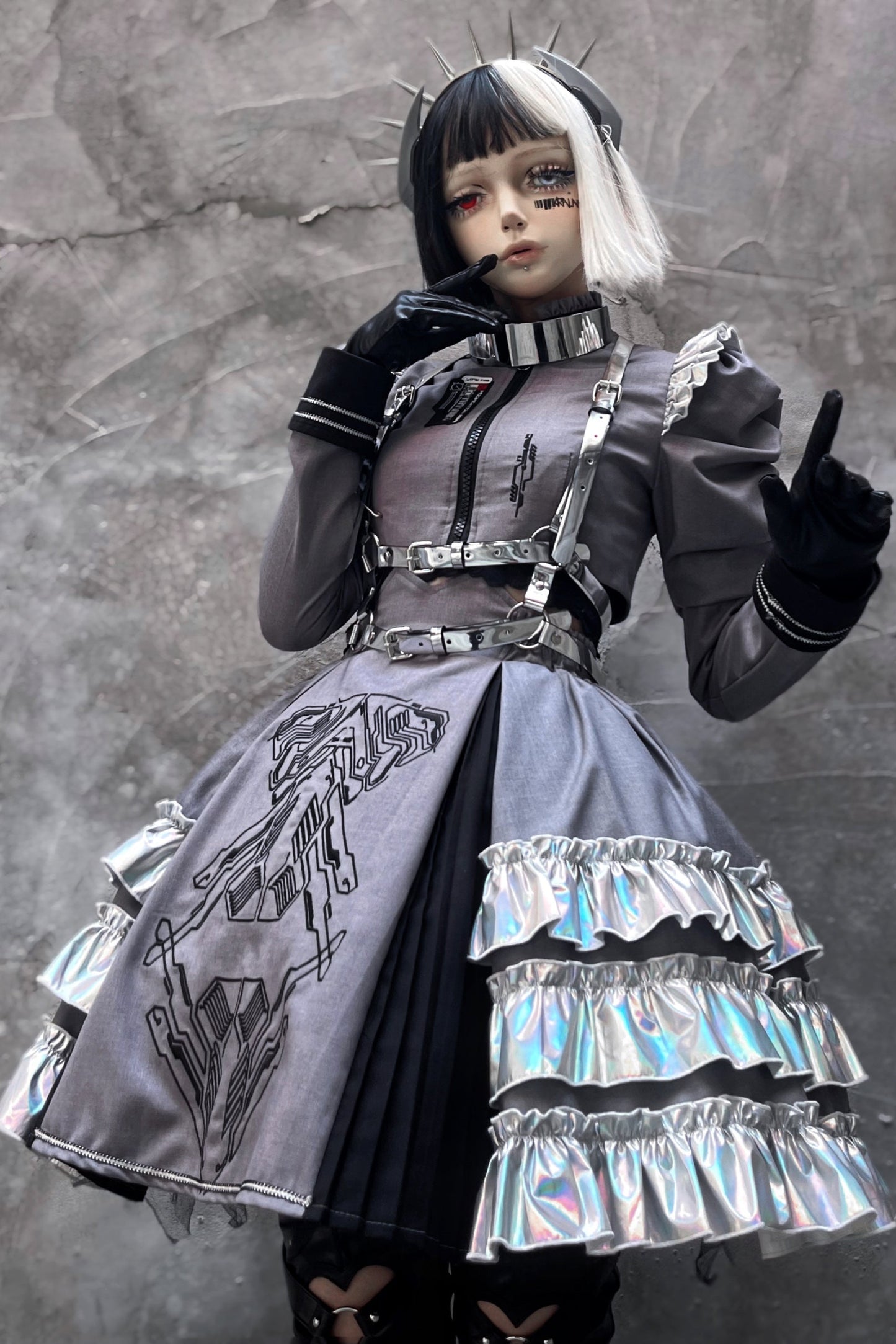 [Deadline for reservation: February 23rd] Mechanical Cyberpunk Future Technology Maid Dress