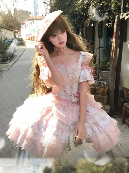 [Pre-order Deadline: April 5] Floral Embroidery Lolita Princess Series Accessories