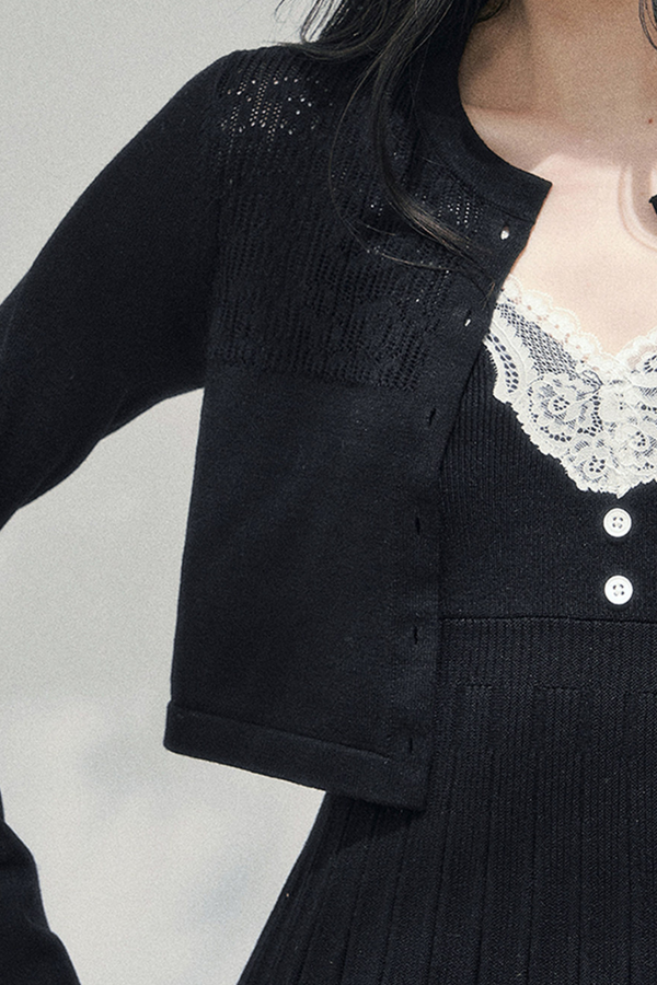 フレンチレースジャケット+キャミソール