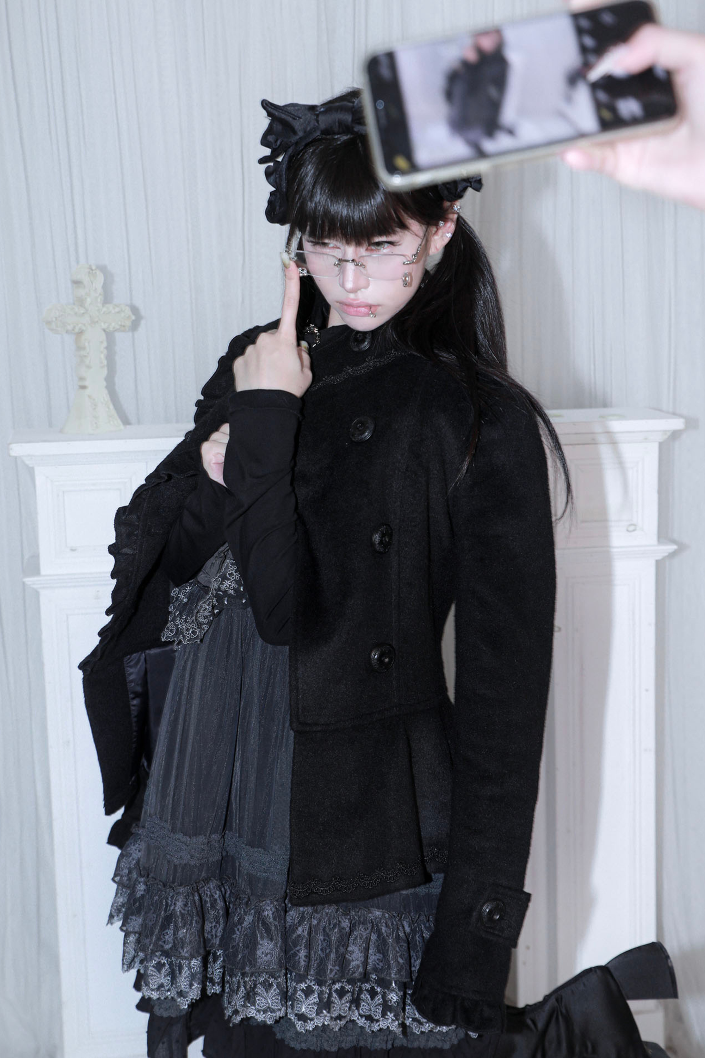 ビッグリボンゴシックコート