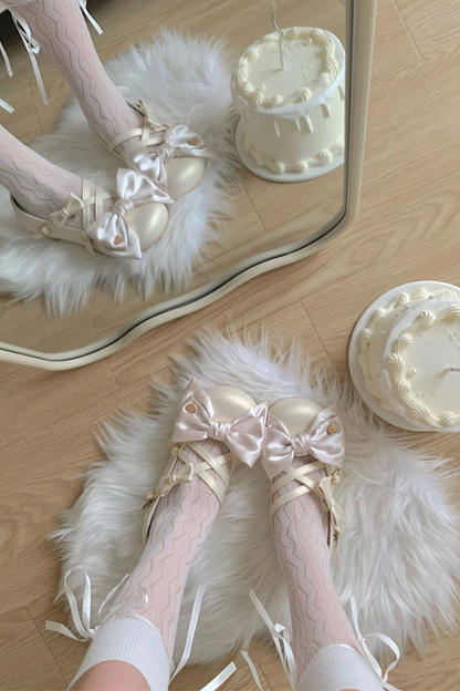 Satin Candy Lolita Shoes