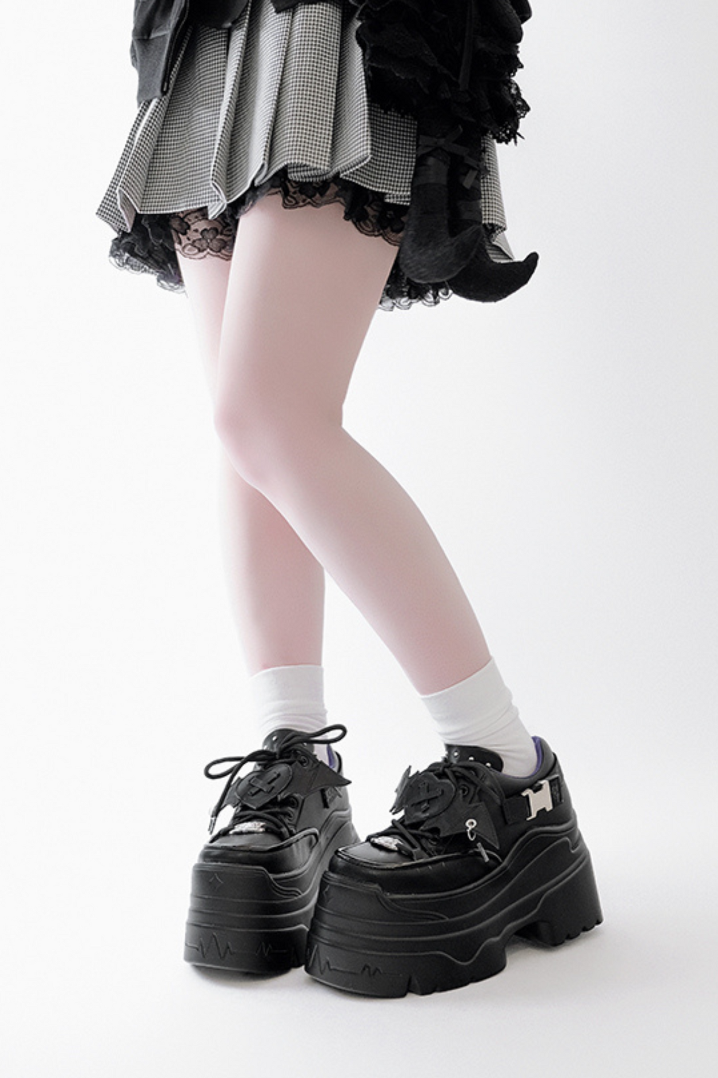 Sweet Cool Muffin Punk Platform Shoes