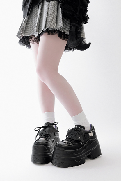 Sweet Cool Muffin Punk Platform Shoes