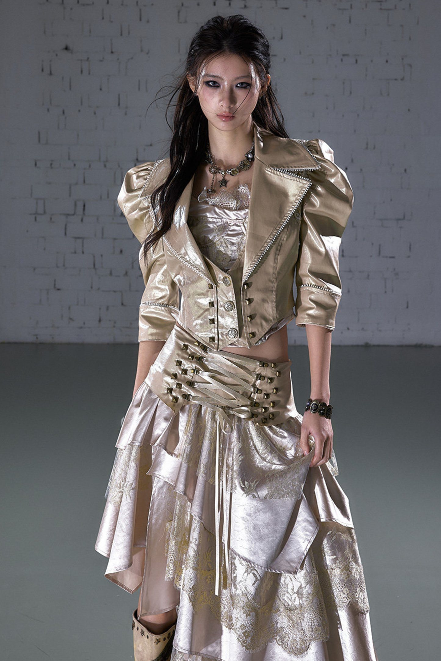 Punk-Night-Lederjacke