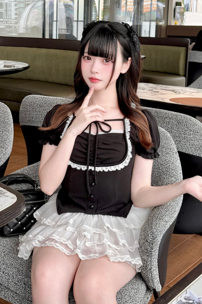 Pure White Cake Skirt