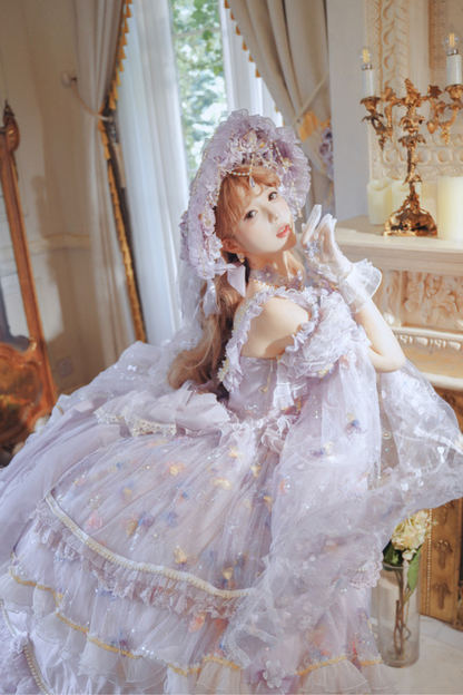 ゴージャスプリンセスロリータドレス