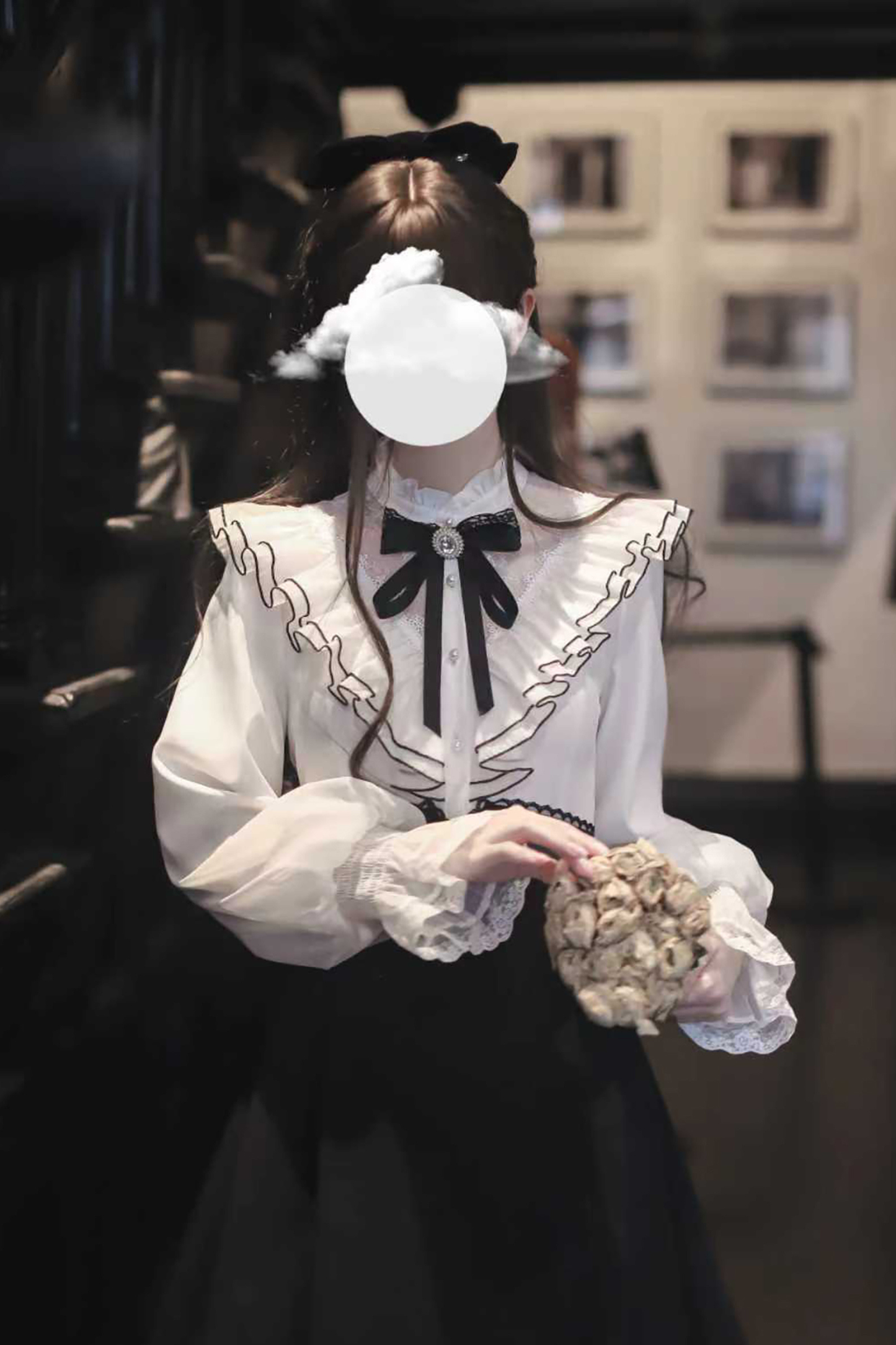 Elegant Sweet Frilled Dress