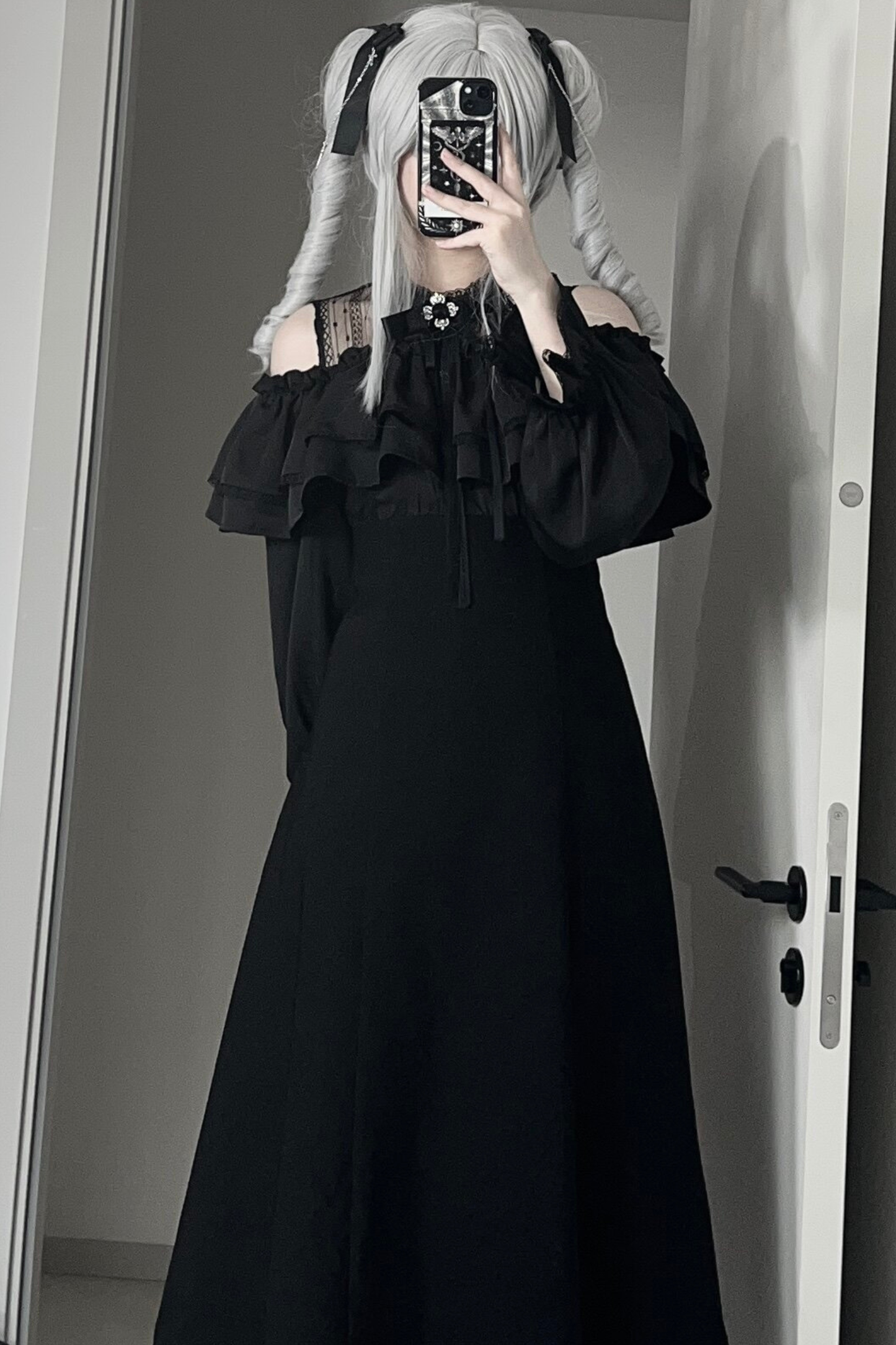 ミステリアダークロングドレス