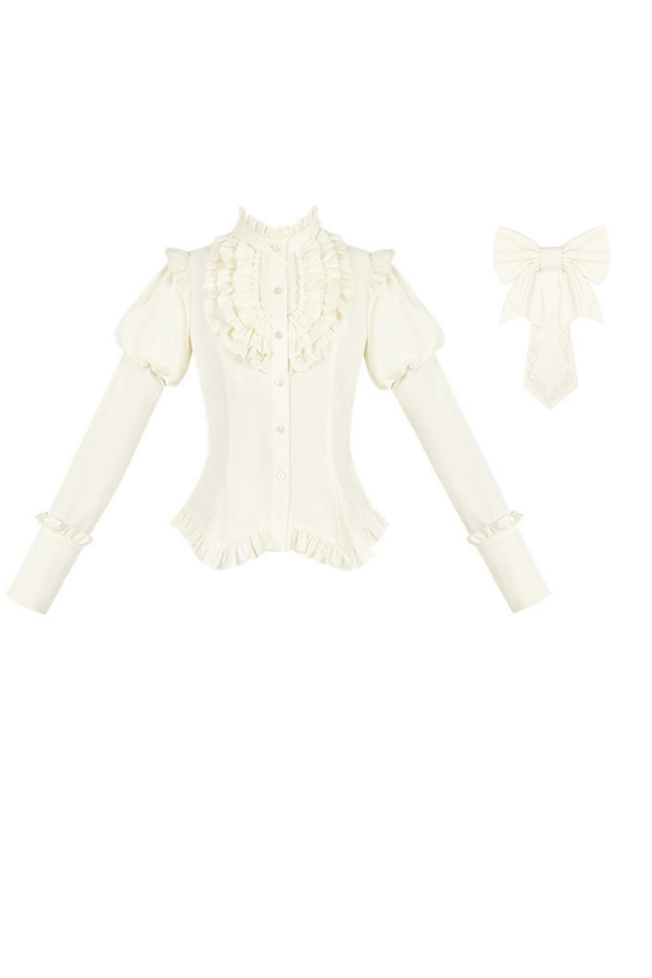 レトロカレッジスタイルチェックロリータスカート＋ジャケット＋マント＋ブラウス＋リボン＋ネックレス