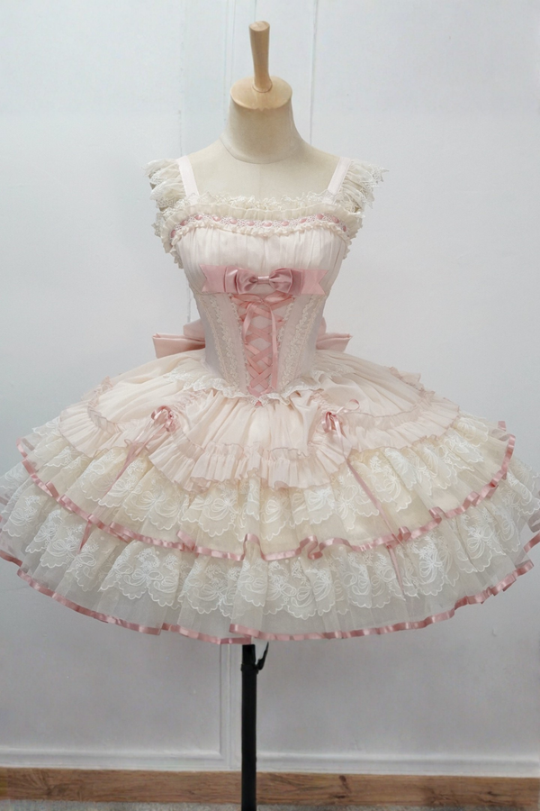 スイートロリータバレエジャンパースカート