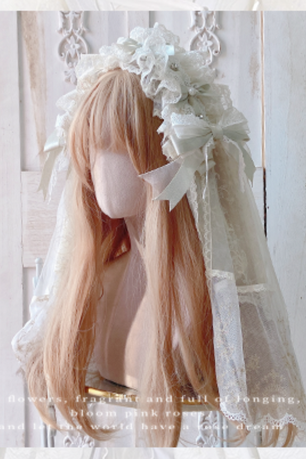 エレガントブライダルドレス＋ロリータアクセサリー