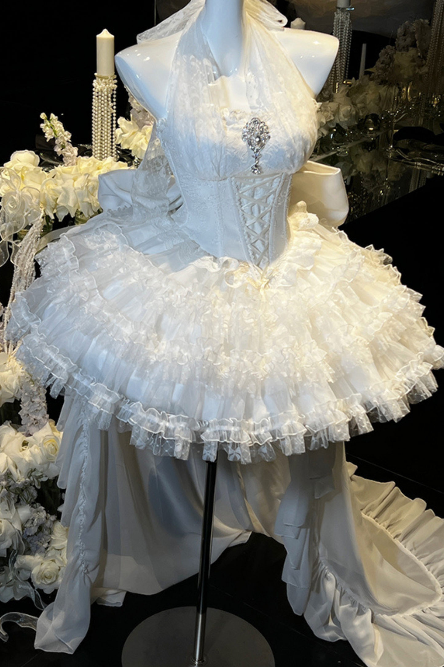 White Moonlight Mini Dress