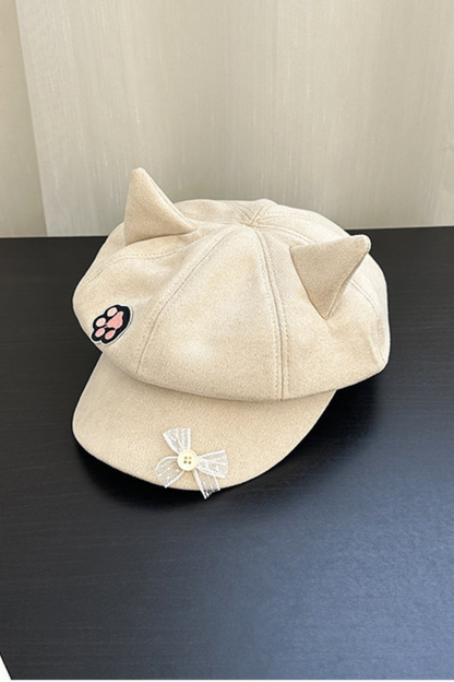 Cat Ear Beret Hat