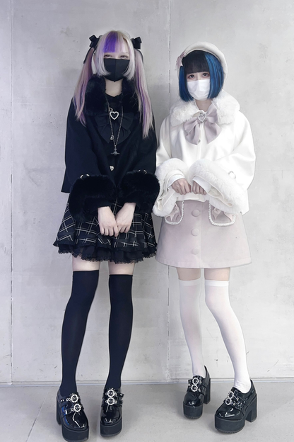 Fur Cute Snow Short Coat