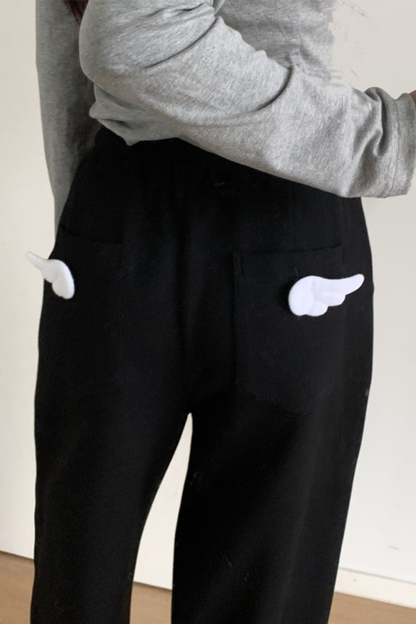 ワイドレッグスターペンダントパンツ