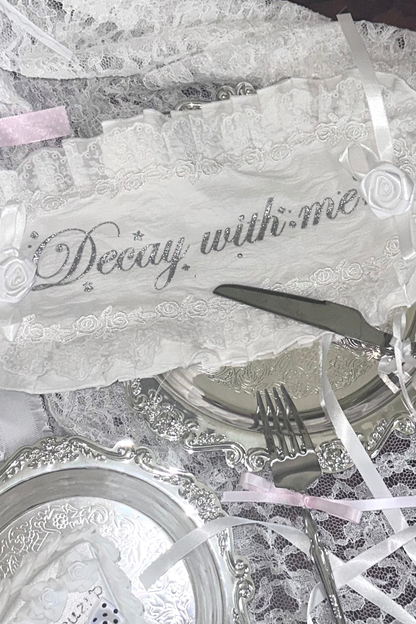 Silver Glitter Print Headband