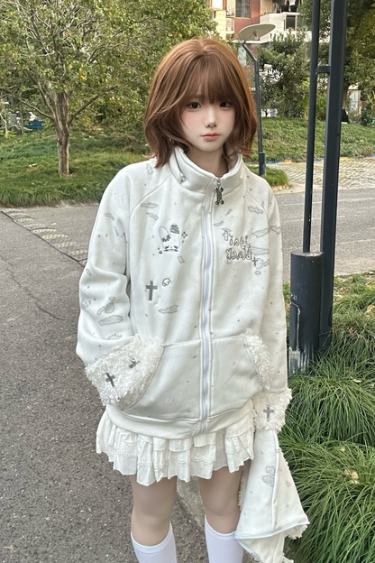 ファーイヤーフードサブカルジャケット