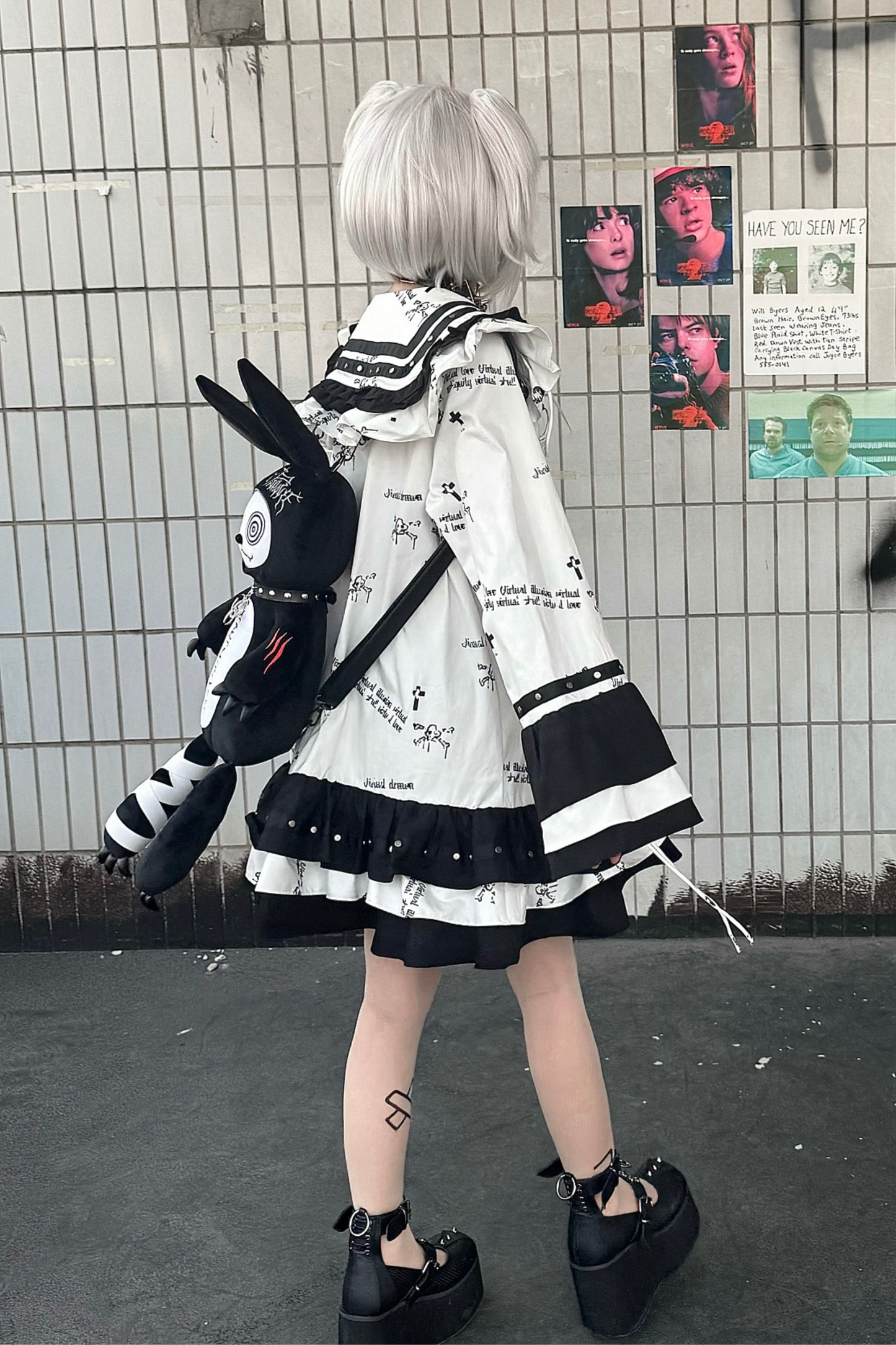 ダークサブカルチャーベイブスセーラードレス