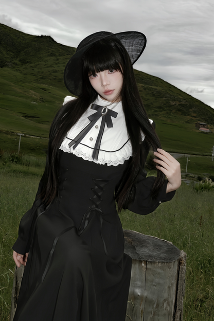 フランスレトロガールドレス