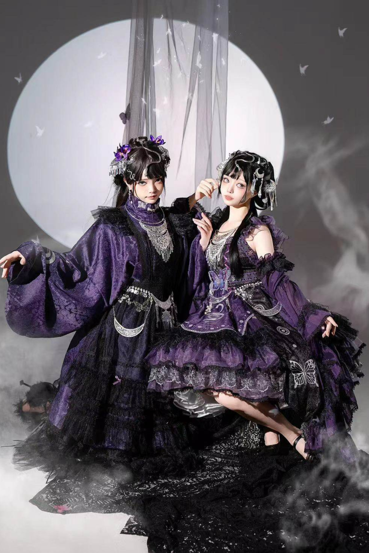 Exotic Style Chinese Lolita Dress Set