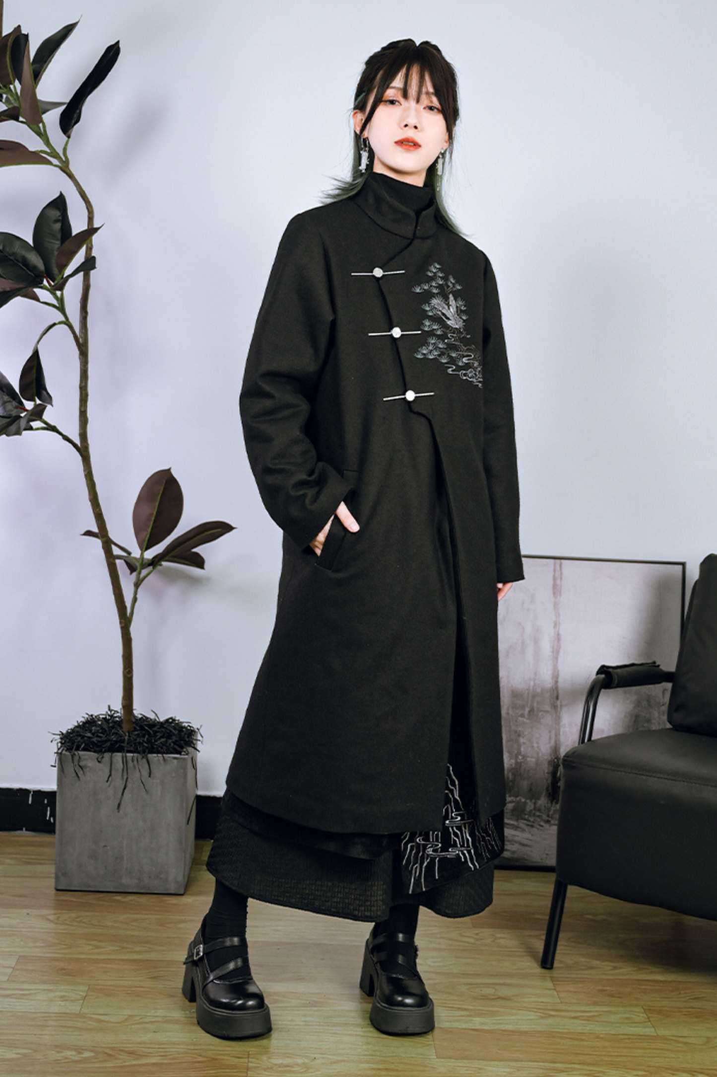 Retro Chinacross Body Coat