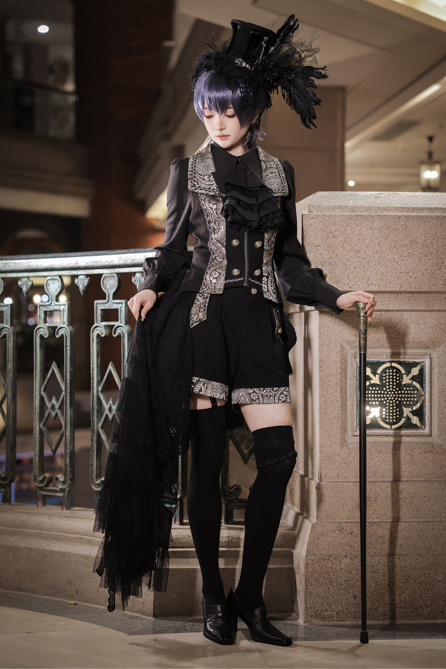 Dark Prince Lolita Jacket + Shirt + Pants + Vest
