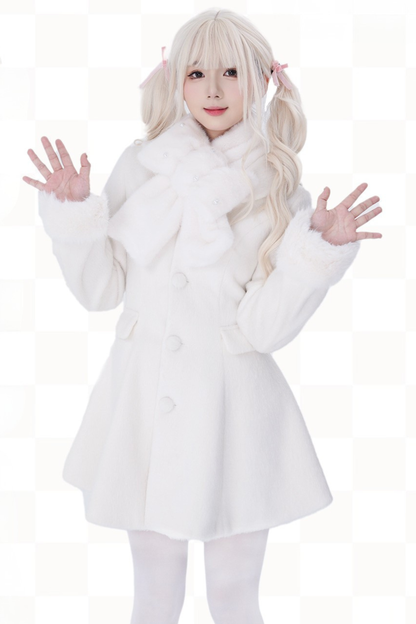 イミテーションフォックスファーコート