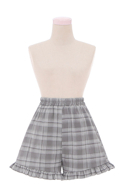 Detektiv-Akademie-Karo-Kleid + Hose + Cape