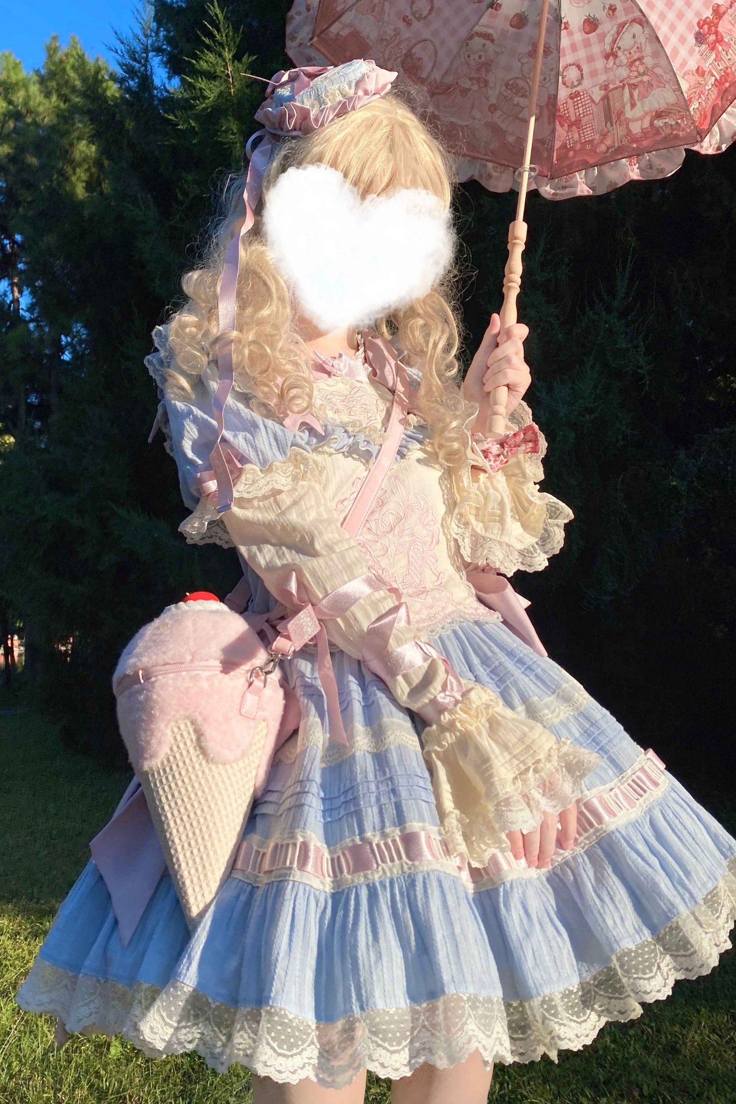 アイスクリームクロスボディロリータバッグ