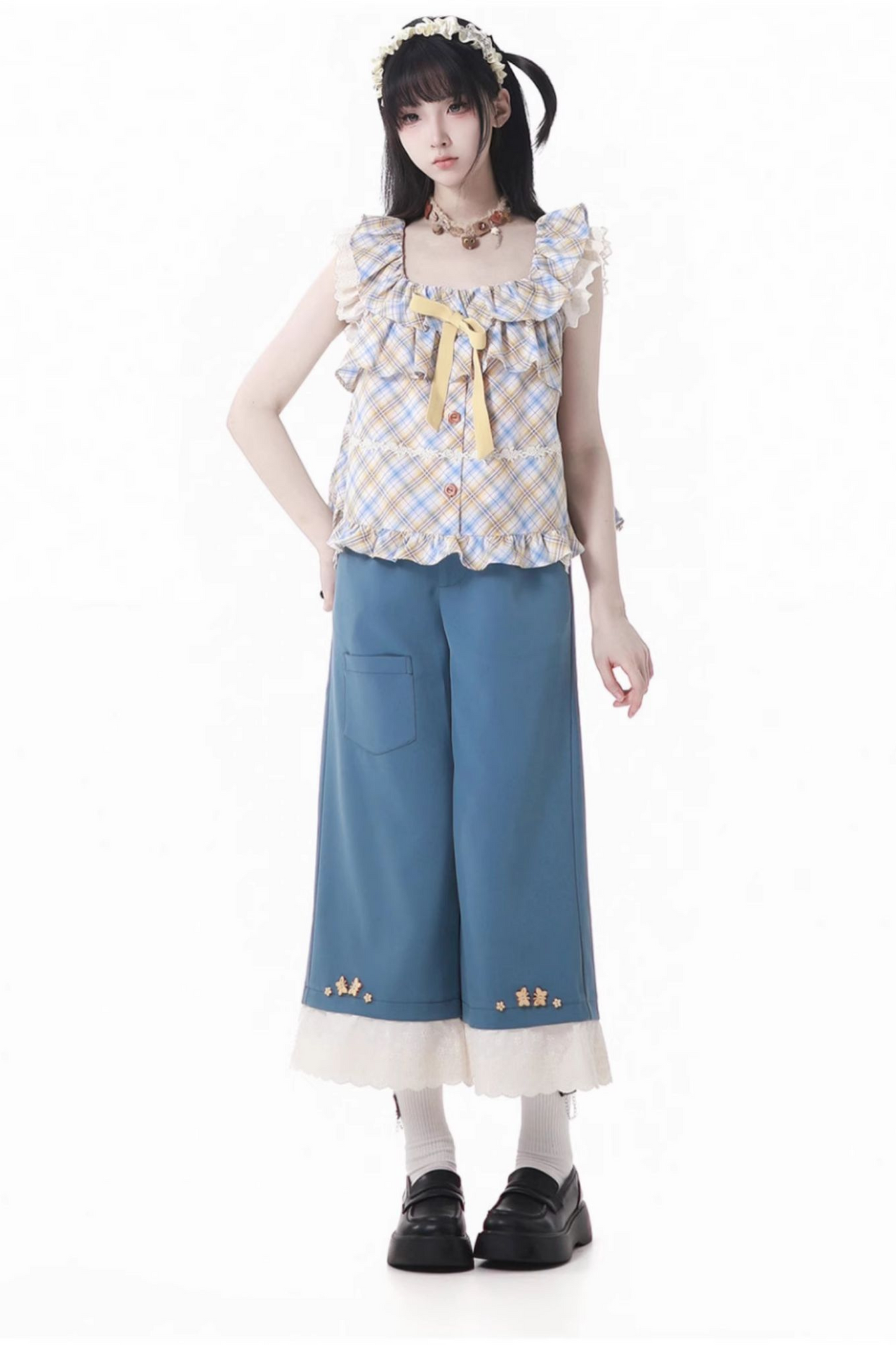 Sunflower Dream Girl Dress + Vest + Shirt + Pants