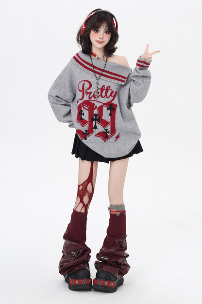 American Sweet Cool Off-the-shoulder Tops