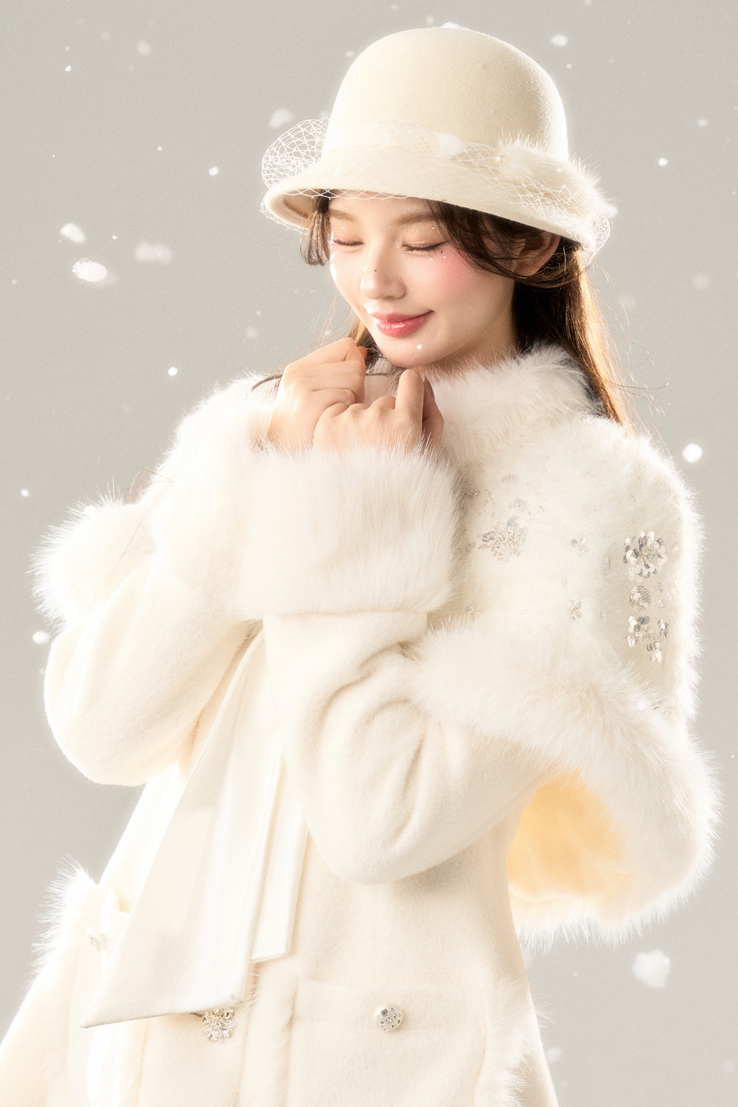 Swan Dream Cape Gentle Cape Coat