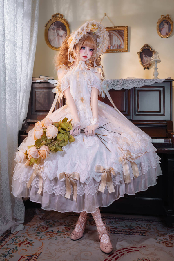 スイートガーリープリンセスロリータドレス