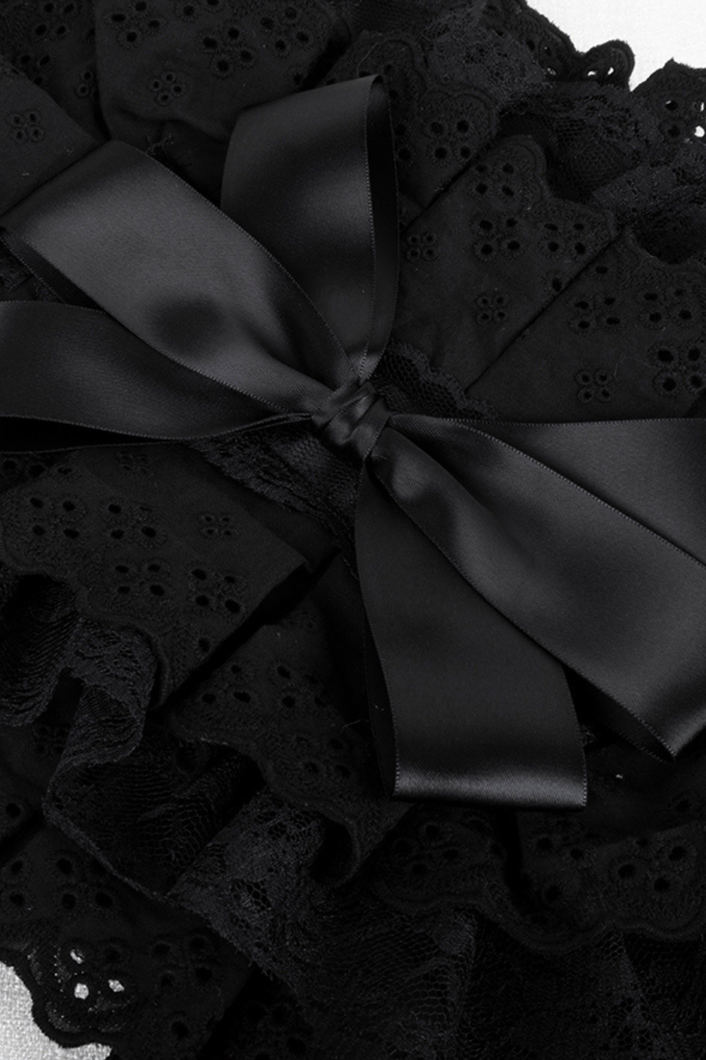 ゴシックレースフリルボンネット