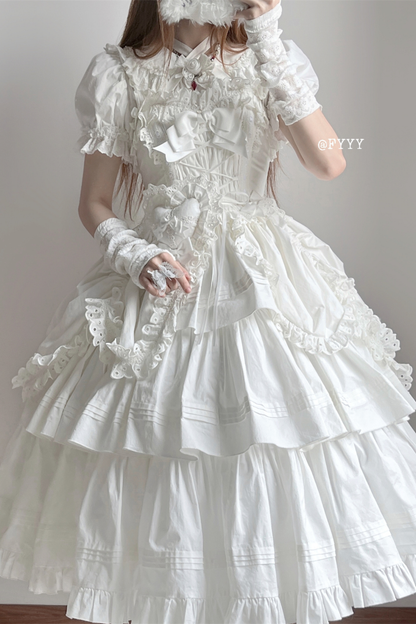 Lace Goth Subculture Dark Star Island Lolita Dress